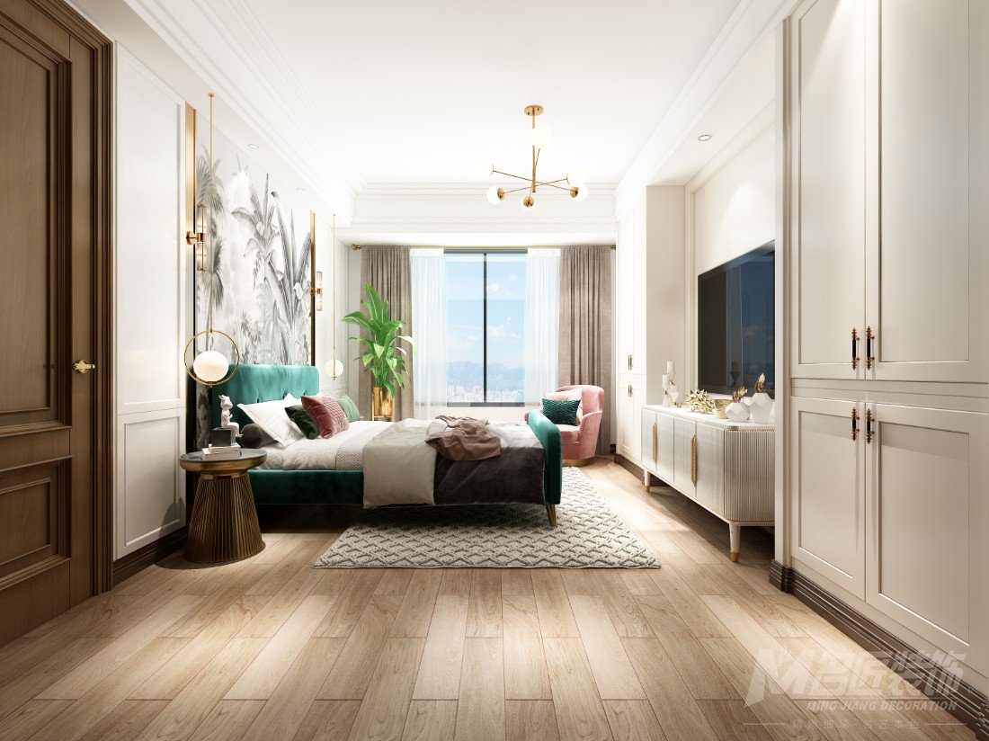 中山裝修效果圖碧桂園世紀城現代輕奢風格