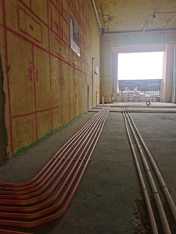 梵登在建施工工地