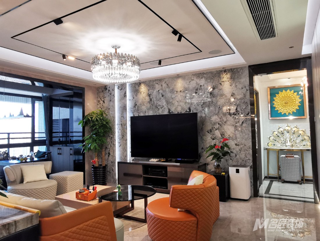 華盈愛情灣169平米現代設計案例